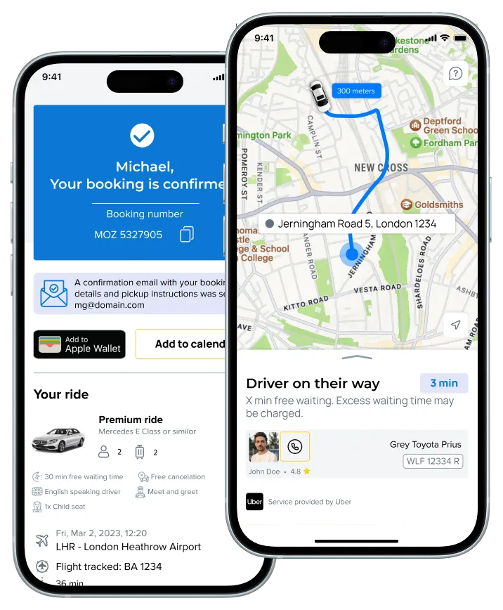 Mozio app on mobile phones